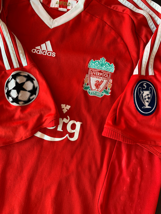 Liverpool 2008-2009 HOME 8 GERRARD (L)