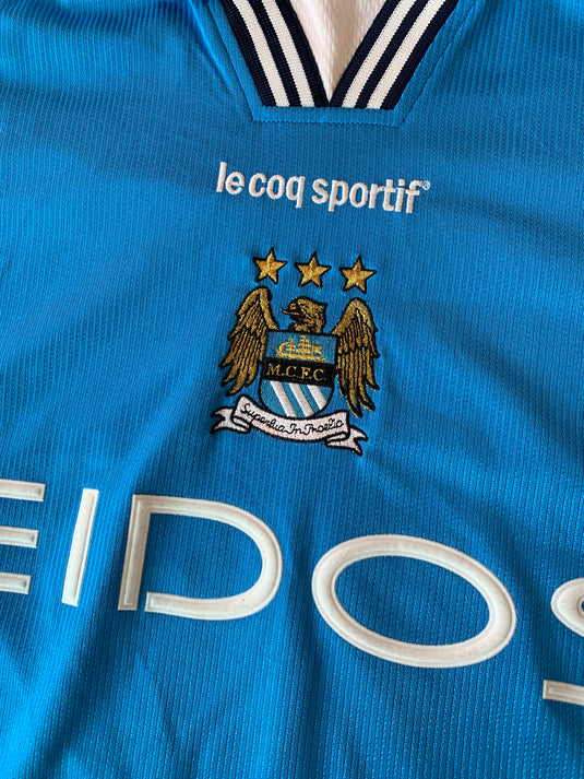 Manchester City 2000-2001 HOME 31 CHARVET (L)