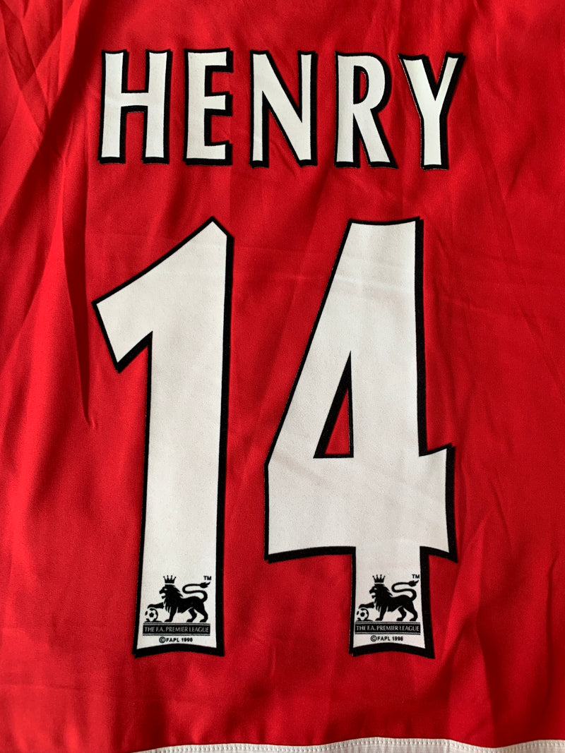 Chargez l'image dans la visionneuse de la galerie, Arsenal 2003-2004 HOME 14 HENRY (M)
