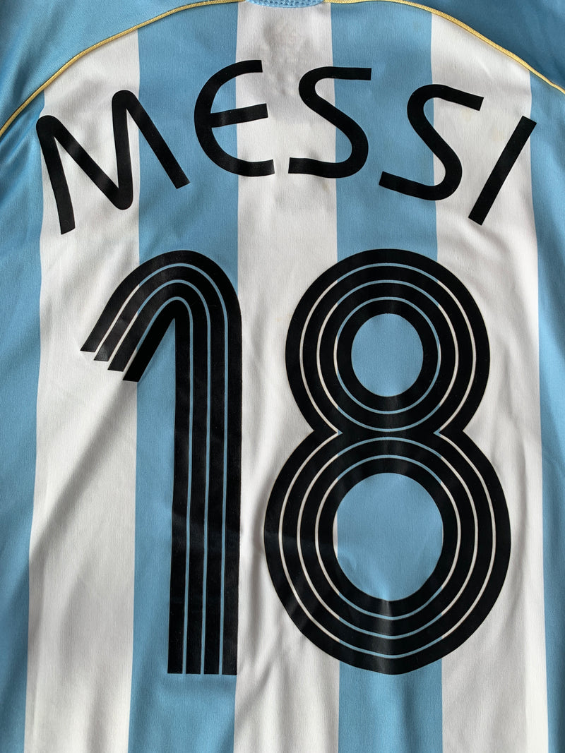 Chargez l'image dans la visionneuse de la galerie, Argentine 2006 HOME 18 MESSI (XXL)
