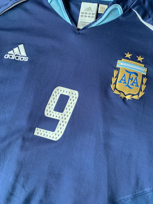 Argentine 2004 AWAY 9 CRESPO (XXL)