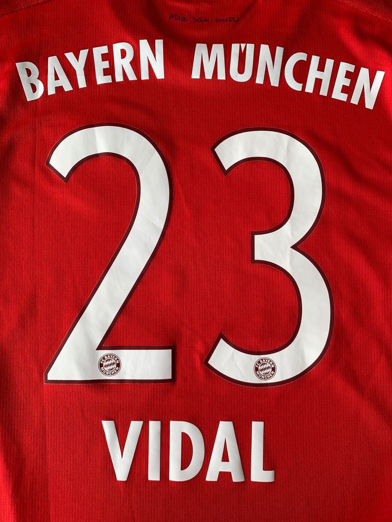 Chargez l'image dans la visionneuse de la galerie, Bayern Munich 2015-2016 HOME 23 VIDAL (M)
