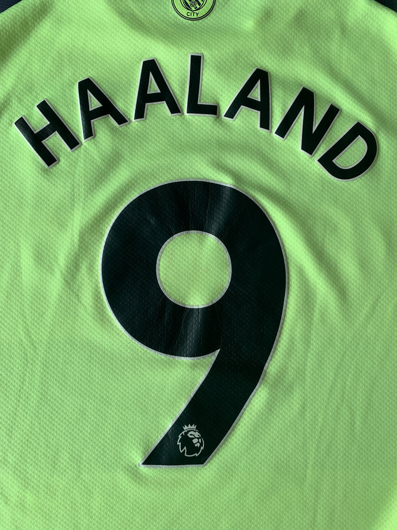 Chargez l'image dans la visionneuse de la galerie, Manchester City 2022-2023 THIRD 9 HAALAND (M)
