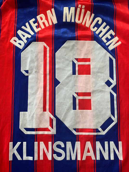 Bayern Munich 1995-1996 HOME 18 KLINSMANN (XL)