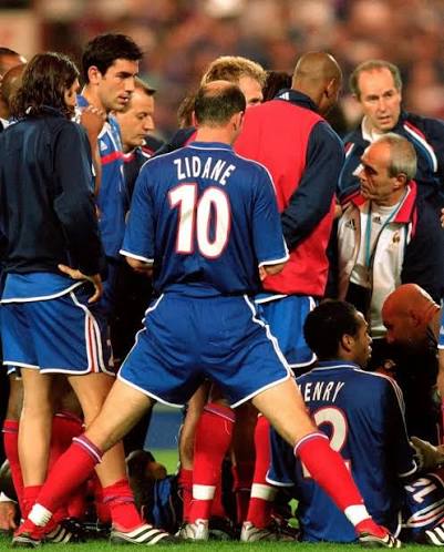 Flocage Nameset France 2000 HOME 10 ZIDANE