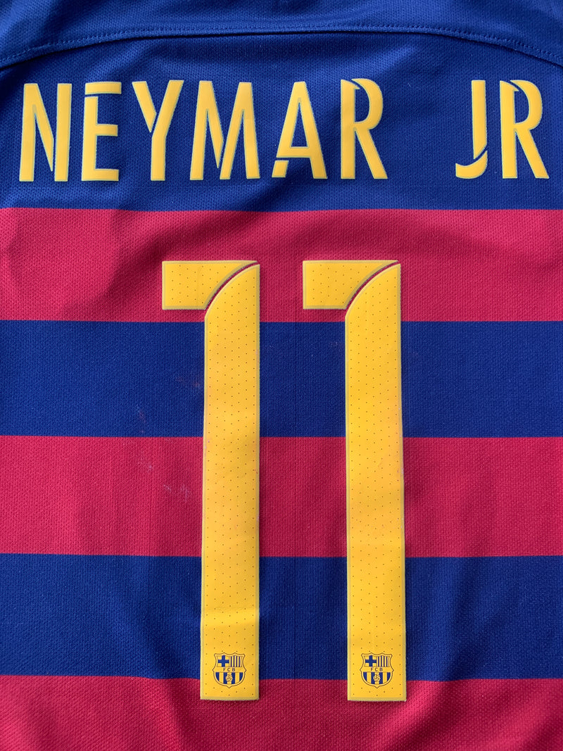 Chargez l'image dans la visionneuse de la galerie, Barcelone 2015-2016 HOME 11 NEYMAR JR (M)
