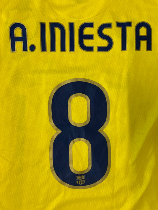 Barcelone 2008-2009 AWAY 8 INIESTA