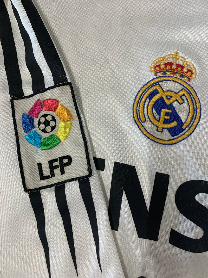 Maillot football vintage Real Madrid domicile #5 Zidane saison 2004-2005 Maillot football vintage Real Madrid domicile #5 Zidane saison 2004-2005
