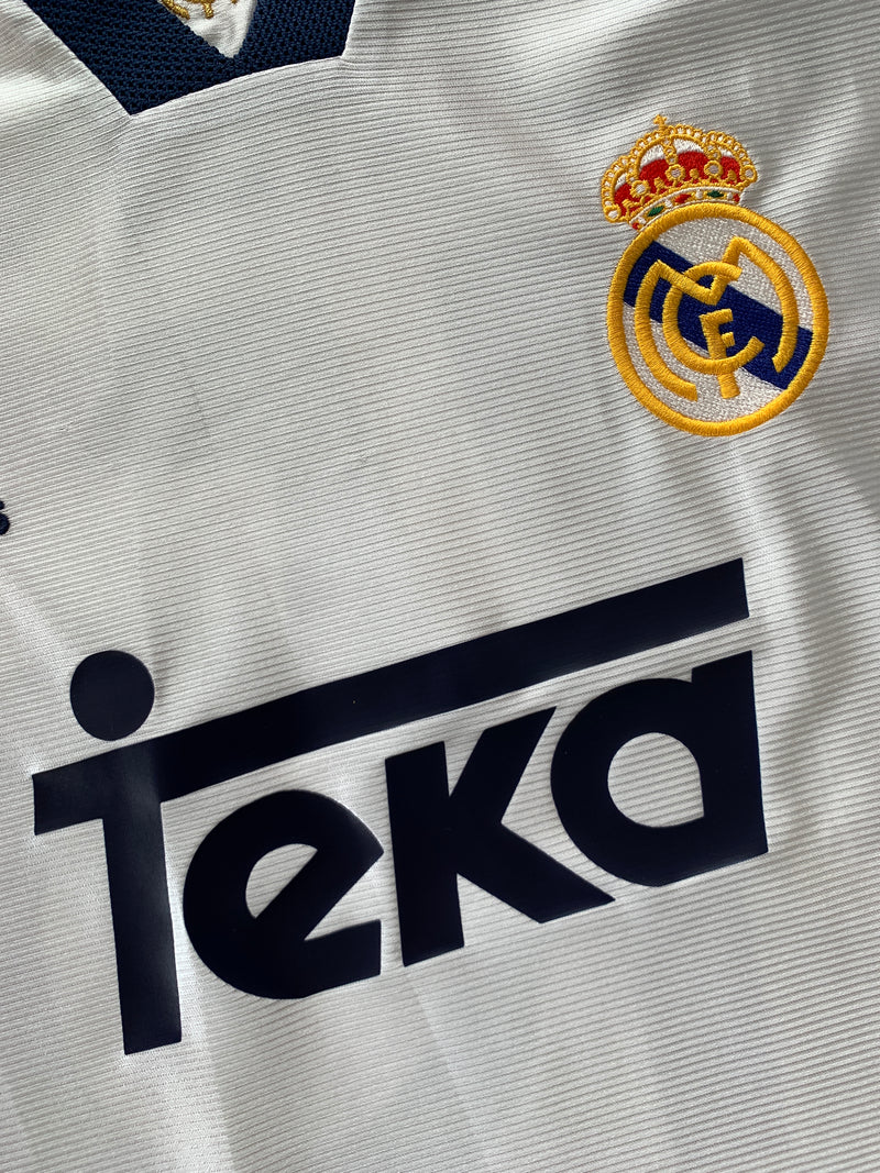 Chargez l'image dans la visionneuse de la galerie, Real Madrid 1998-1999 HOME 15 MORIENTES (L)
