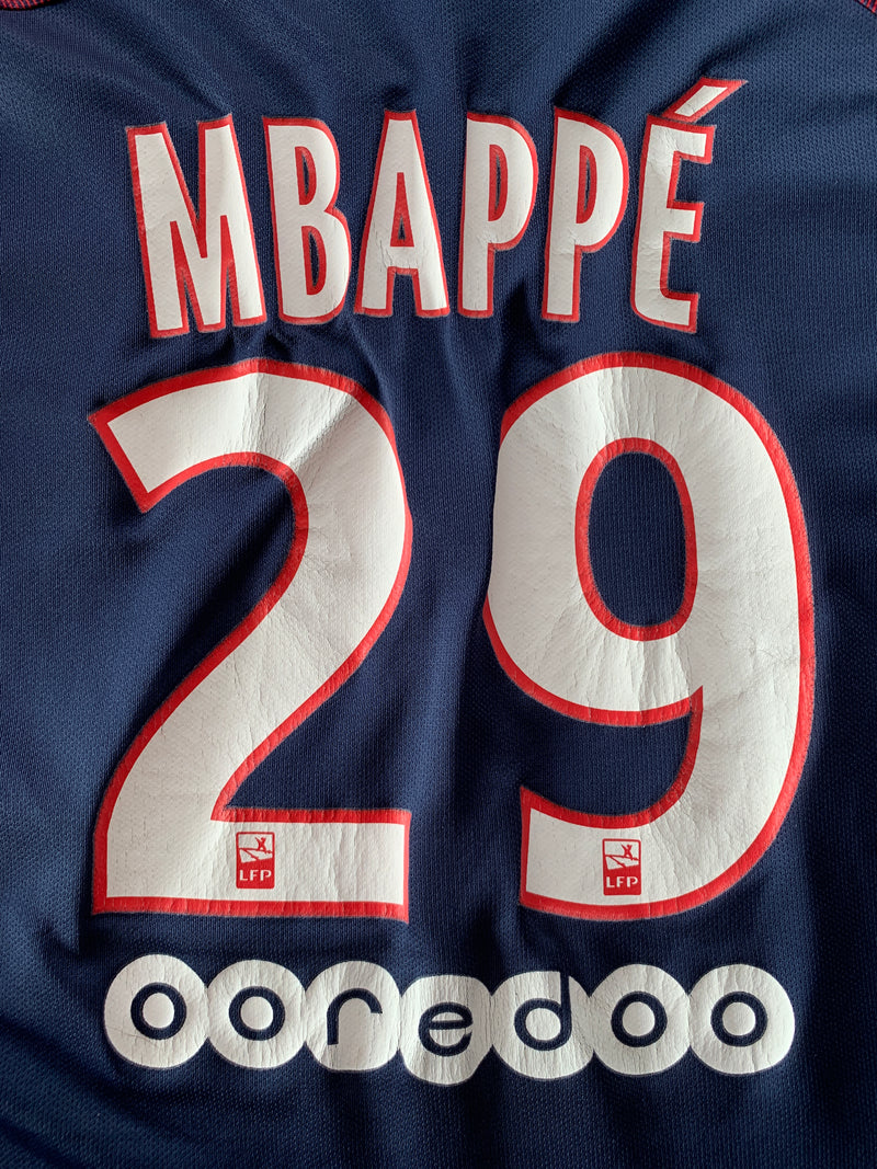 Chargez l'image dans la visionneuse de la galerie, PSG 2017-2018 HOME 29 MBAPPE (16)
