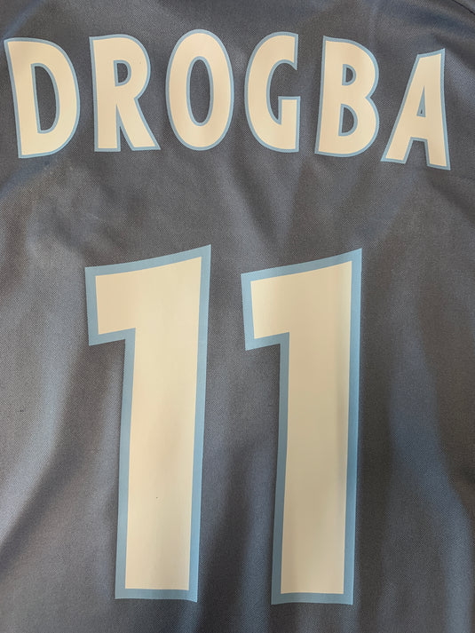 Maillot OM Domicile 2003-2004, Drogba #11, Adidas, Taille L, Homme