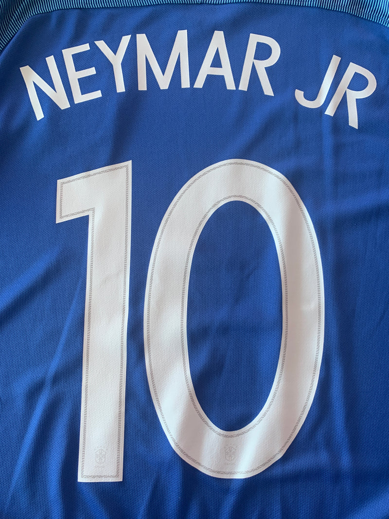 Chargez l'image dans la visionneuse de la galerie, Bresil 2016 AWAY 10 NEYMAR JR (M)
