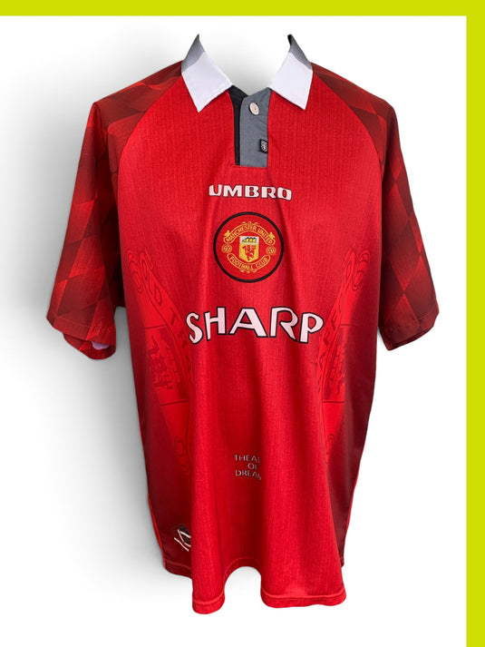 Manchester United 1996-1997 HOME 7 CANTONA (XL)