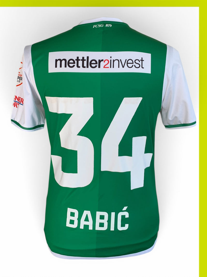 Chargez l'image dans la visionneuse de la galerie, FC St.Gallen 2017-2018 HOME 34 BABIC
