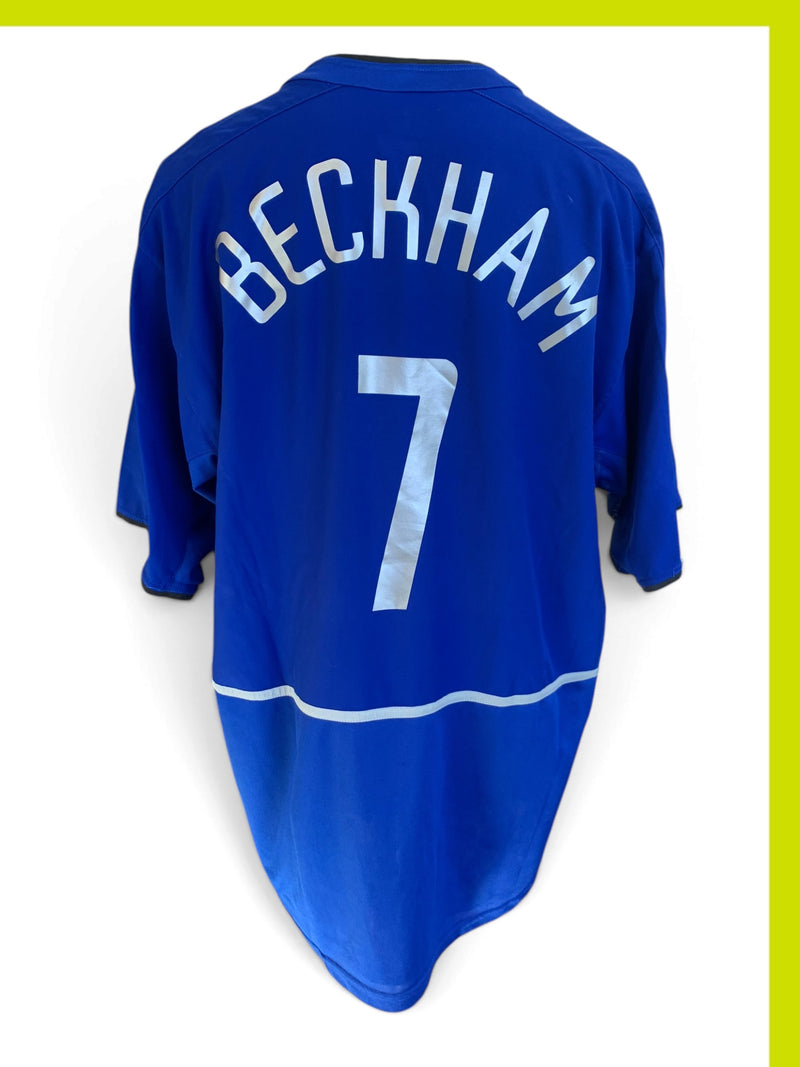 Chargez l'image dans la visionneuse de la galerie, Manchester United 2002-2003 THIRD 7 BECKHAM (XL)
