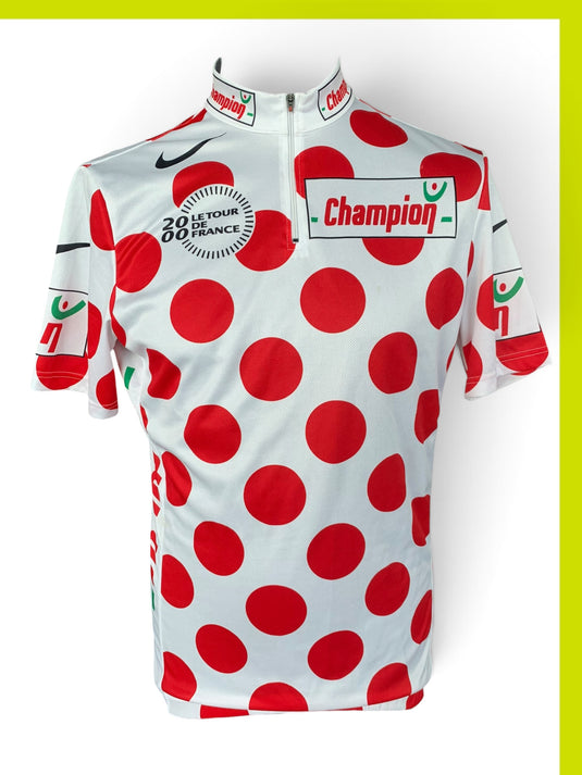 Cyclisme Tour de France 2000 maillot à pois  (XL)