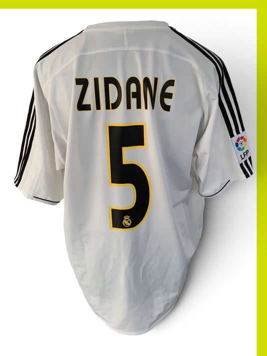 Real Madrid 2003-2004 HOME 5 ZIDANE (L)