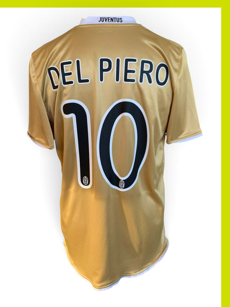 Chargez l'image dans la visionneuse de la galerie, Juventus 2008-2009 AWAY 10 DEL PIERO (L)
