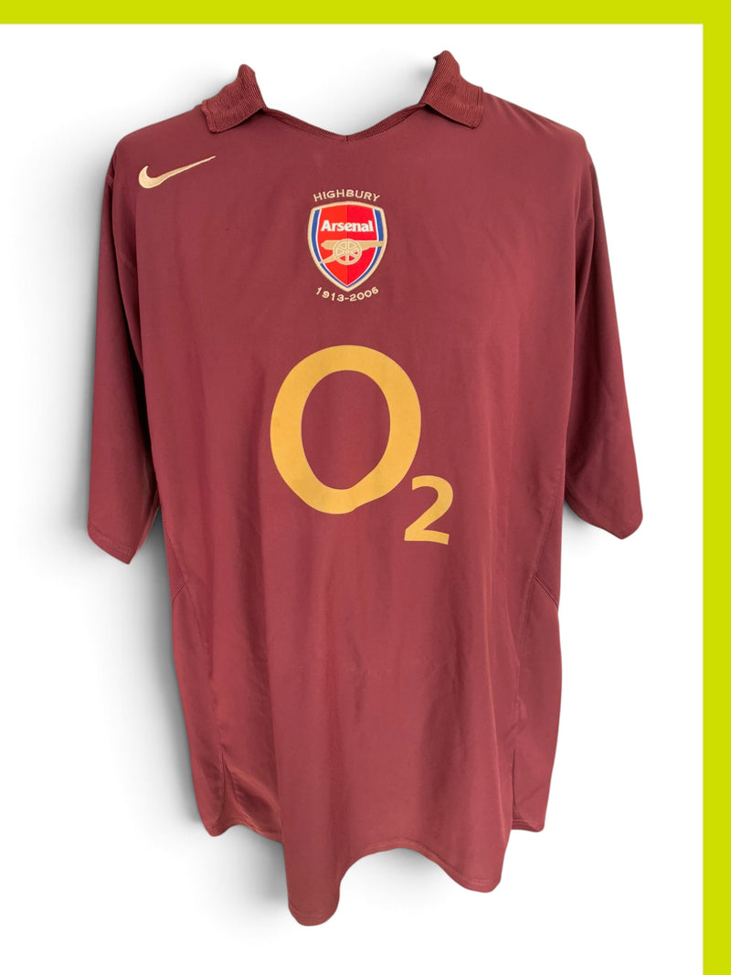 Chargez l'image dans la visionneuse de la galerie, Arsenal 2005-2006 HOME 14 HENRY (XL)
