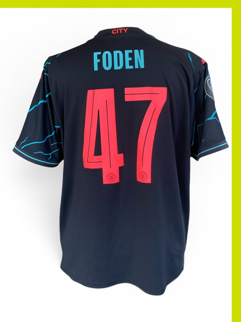 Chargez l'image dans la visionneuse de la galerie, Manchester City 2023-2024 THIRD 47 FODEN
