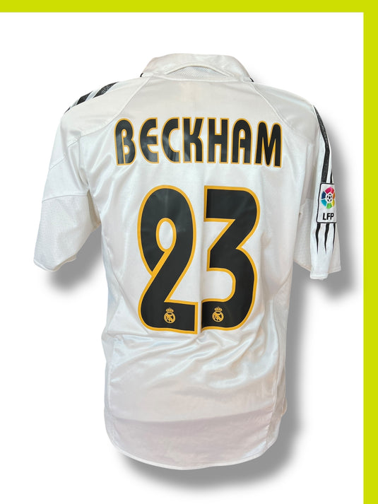 Réal madrid 2004-2005 HOME 23 BECKHAM