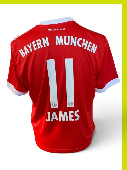 Bayern Munich 2017-2018 HOME 11 JAMES (M)