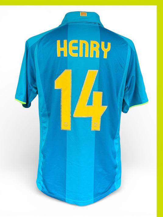 Barcelone 2007-2008 AWAY 14 HENRY