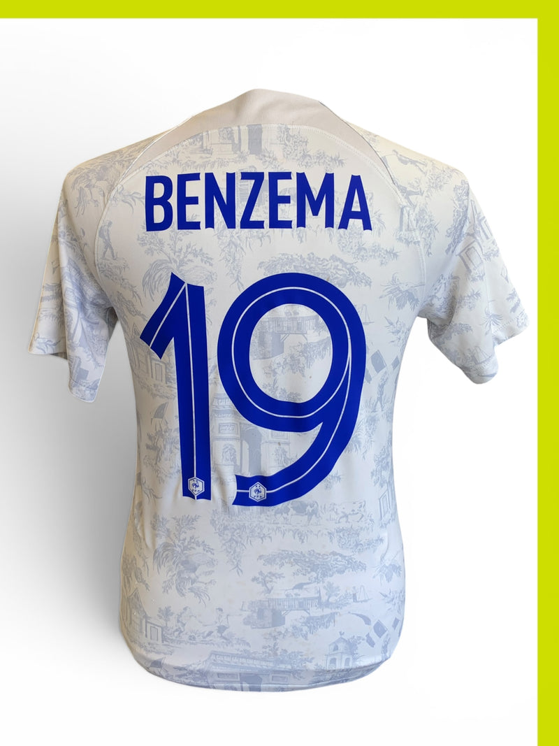 Chargez l'image dans la visionneuse de la galerie, France 2022 AWAY 19 BENZEMA
