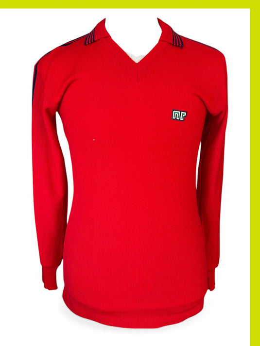 Template Ennerre Rouge à bandes bleues 5
