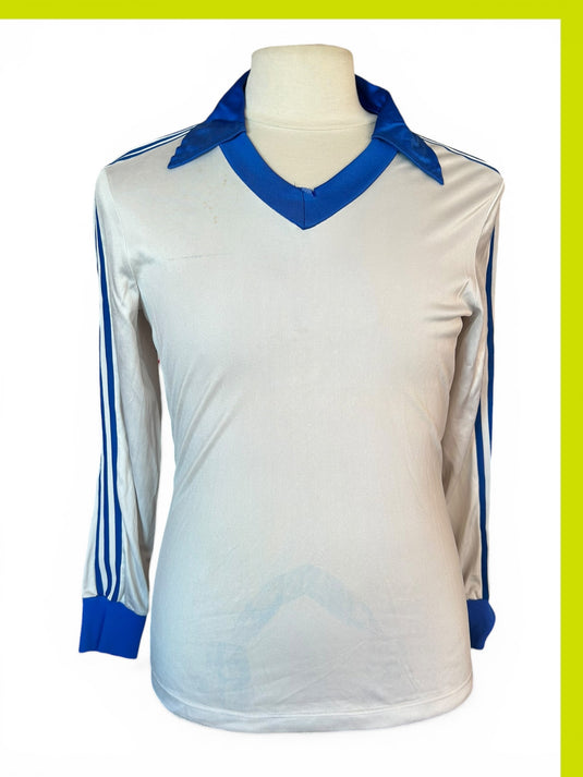 Template Adidas Ventex Blanc à bandes bleues 2