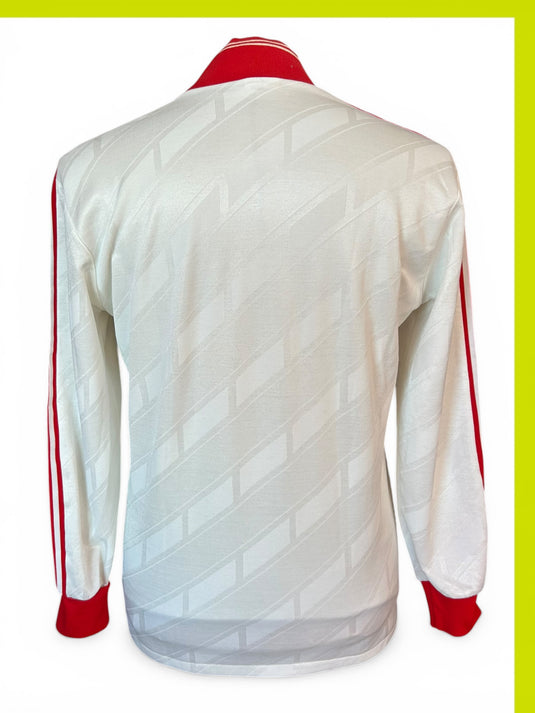 Template Adidas Blanc à rayures rouges