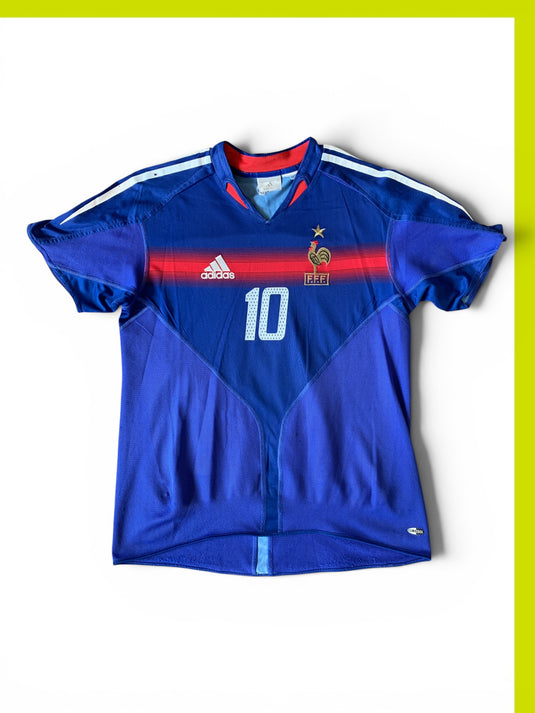 France 2004 HOME 10 ZIDANE (14 ans)