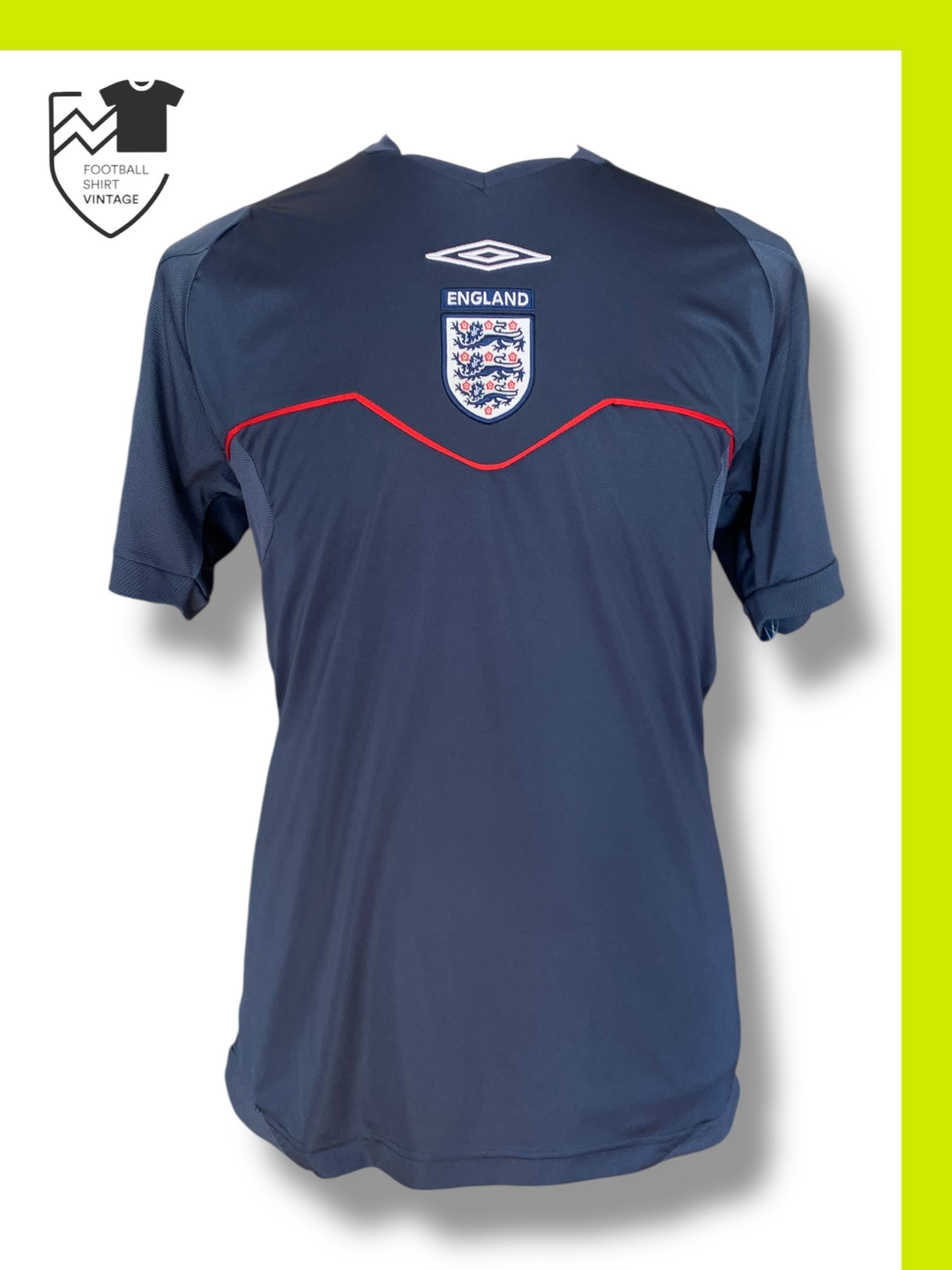 Maillot Vintage Angleterre Extérieur 2006-2008 - Umbro - Michael Owen - Taille XL