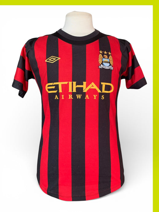 Maillot De Football Rétro Manchester City 1971/1975 - Taille XXL - Score Draw - Bon état