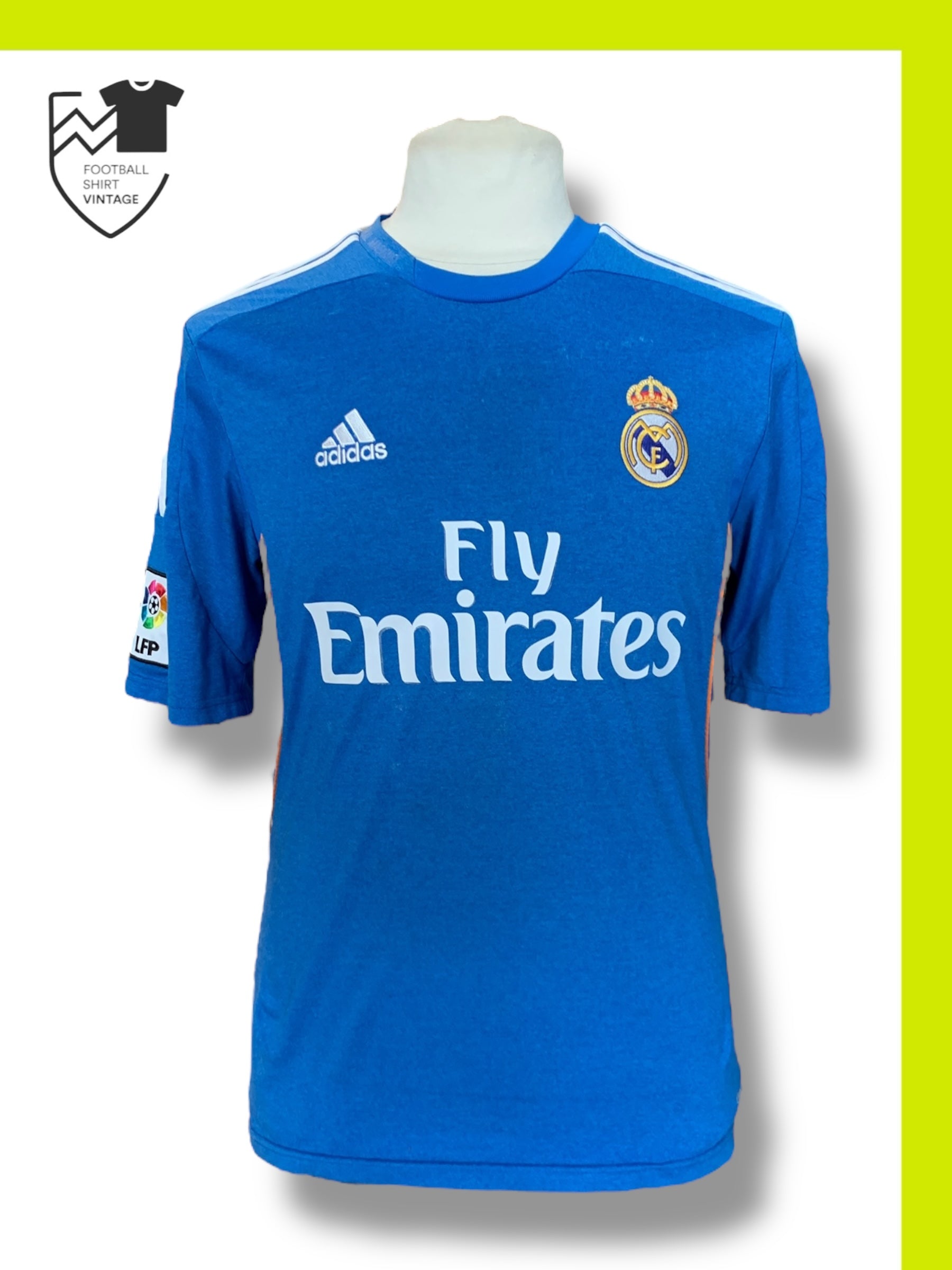 Maillot Football Real Madrid Third 2013-2014 – Adidas Taille XL – N°1 – Bon état