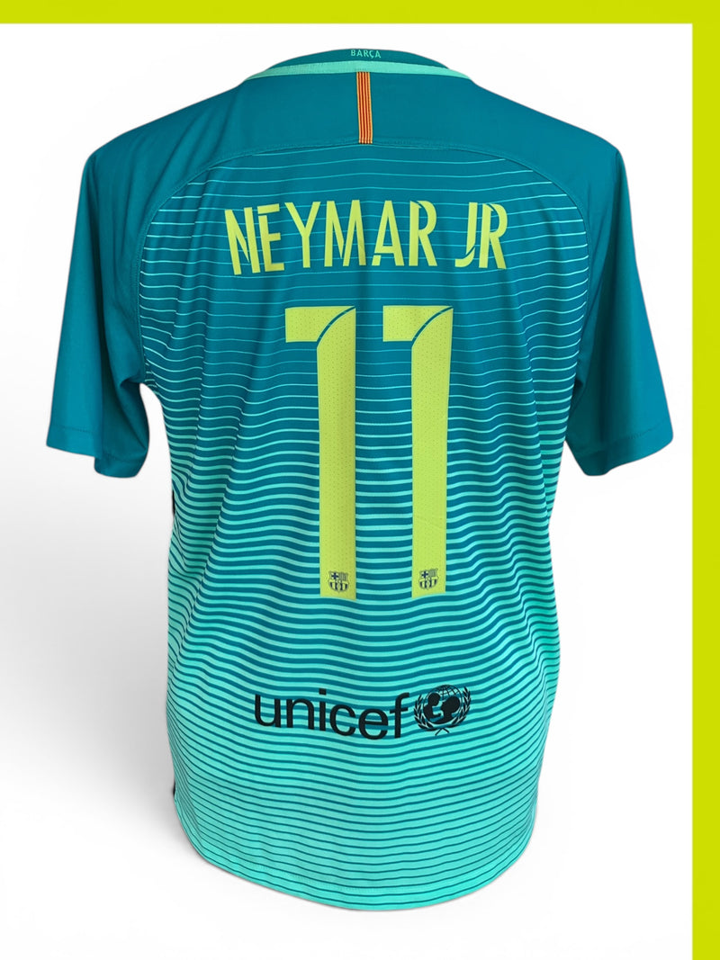 Chargez l'image dans la visionneuse de la galerie, Barcelone 2016-2017 THIRD 11 NEYMAR JR (L)
