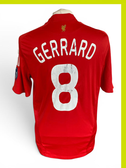 Liverpool 2008-2009 HOME 8 GERRARD (L)