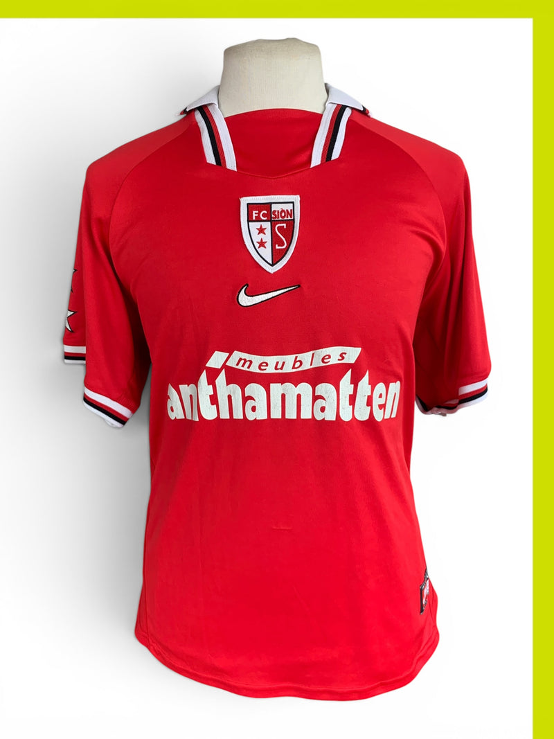 Chargez l'image dans la visionneuse de la galerie, FC Sion 1998-1999 AWAY  (XL)
