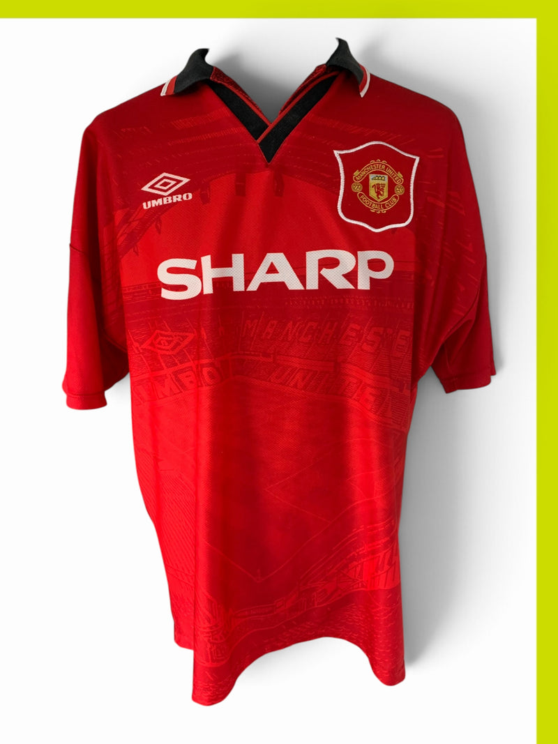 Chargez l'image dans la visionneuse de la galerie, Manchester United 1994-1995 7 CANTONA (XL)
