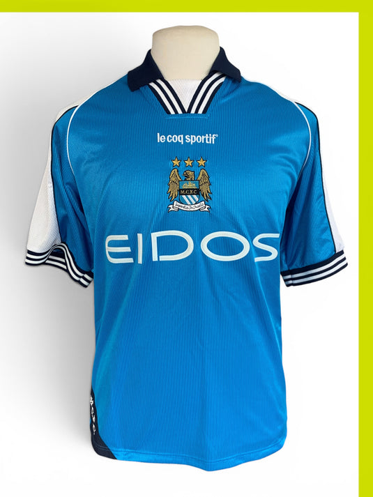 Manchester City 2000-2001 HOME 31 CHARVET (L)