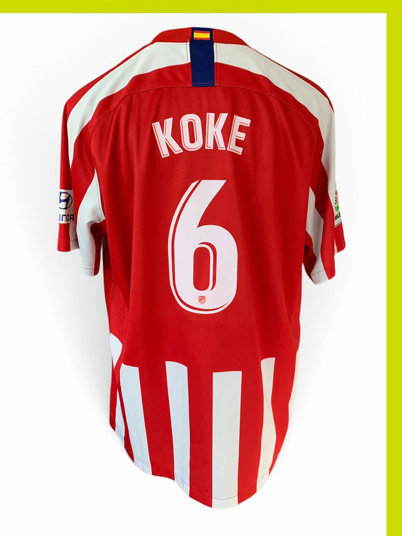 Chargez l'image dans la visionneuse de la galerie, Atletico Madrid 2019-2020 HOME 6 KOKE (XL)

