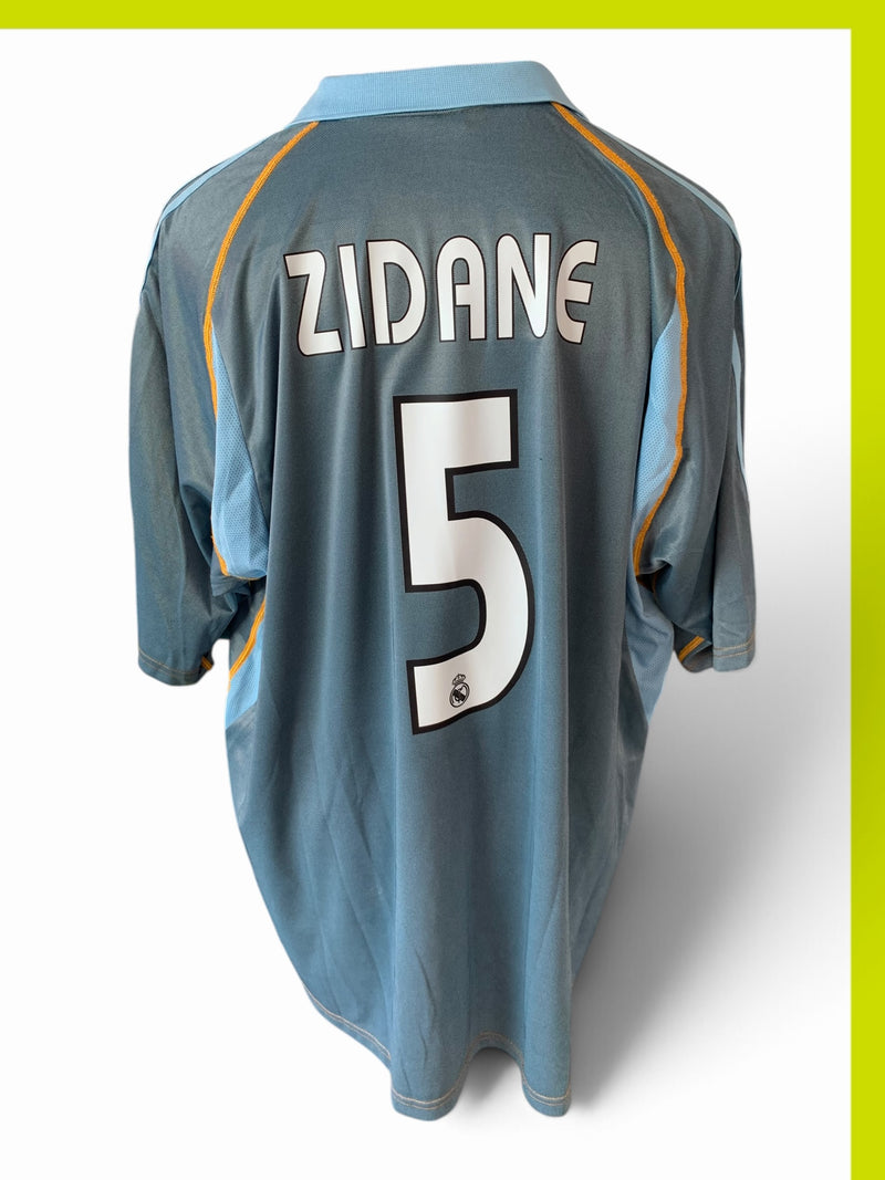 Chargez l'image dans la visionneuse de la galerie, Real Madrid 2003-2004 THIRD 5 ZIDANE (XL)
