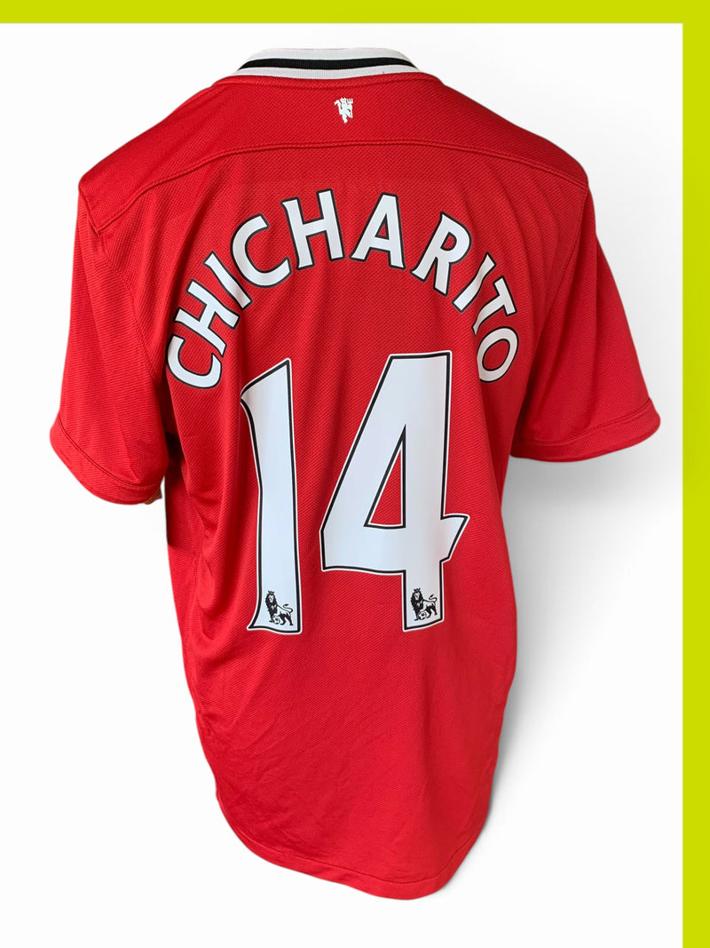 Chargez l'image dans la visionneuse de la galerie, Manchester United 2011-2012 HOME 14 CHICHARITO (L)

