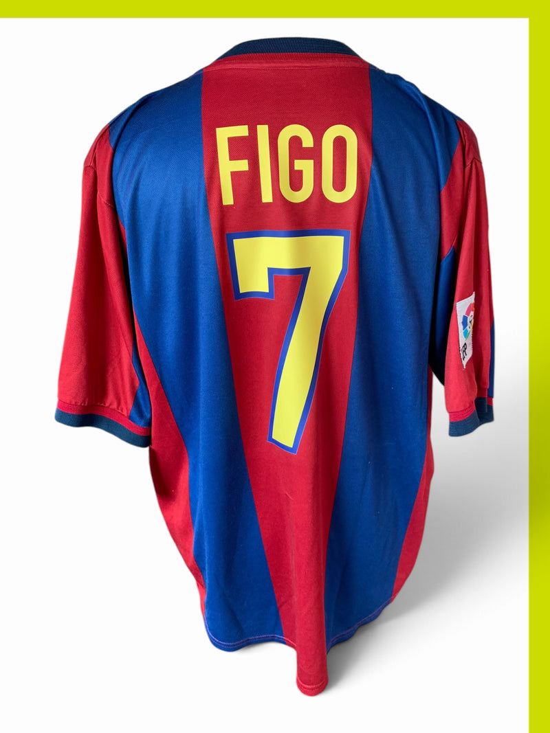 Chargez l'image dans la visionneuse de la galerie, Barcelone 1999-2000 HOME 7 FIGO (XL)
