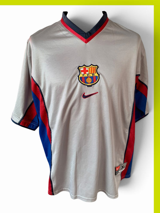 Barcelone 1999-2000 AWAY 11 RIVALDO (XL)