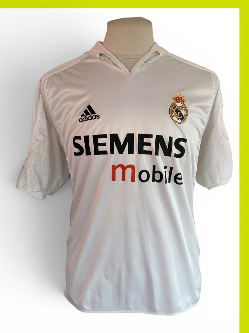 Chargez l'image dans la visionneuse de la galerie, Real Madrid 2004-2005 HOME 5 ZIDANE (XL)
