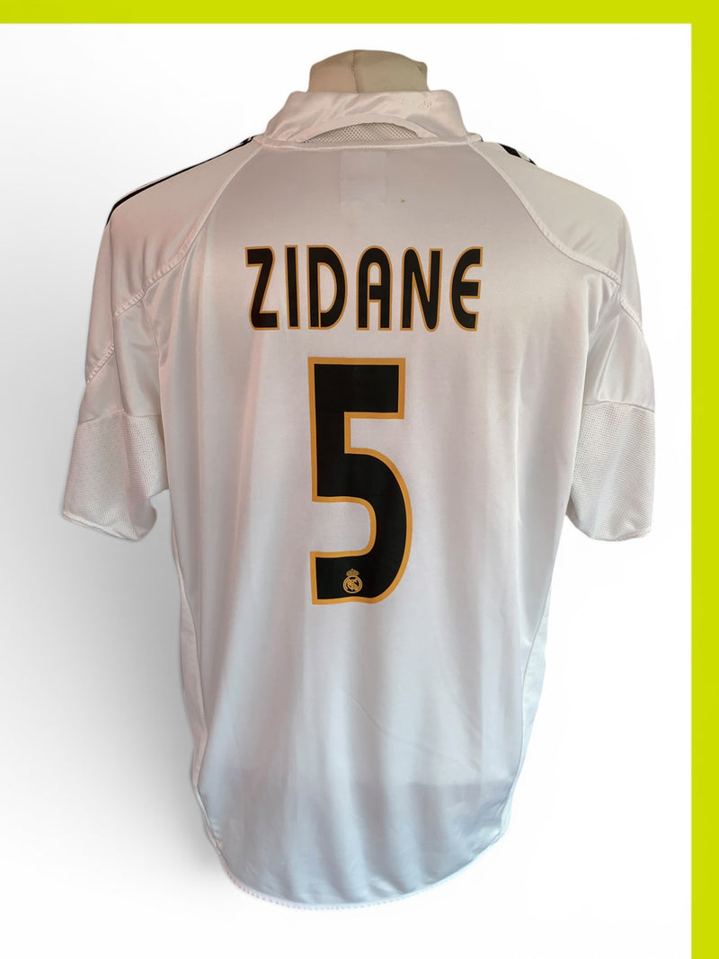 Chargez l'image dans la visionneuse de la galerie, Real Madrid 2004-2005 HOME 5 ZIDANE (XL)
