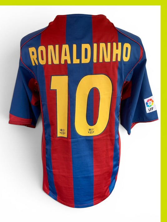 Barcelone 2004-2005 HOME 10 RONALDINHO (XXL)