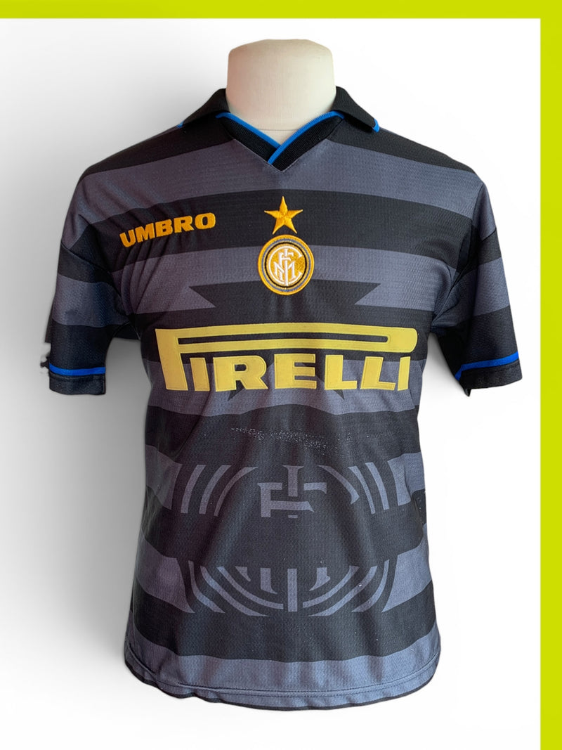 Chargez l'image dans la visionneuse de la galerie, Inter Milan 1997-1998 THIRD 10 RONALDO (M)
