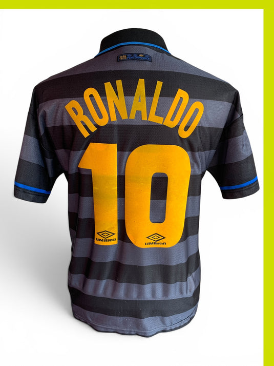 Inter Milan 1997-1998 THIRD 10 RONALDO (M)